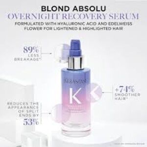 KÉRASTASE BLOND ABSOLU OVERNIGHT RECOVERY TREATMENT FOR LIGHTENED HAIR - 90ML